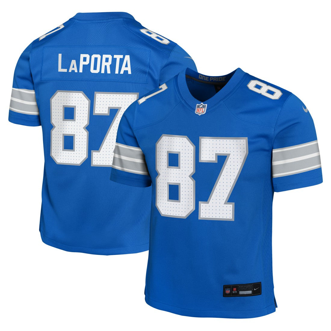 Sam LaPorta  Youth Game Jersey - Detroit Lions
