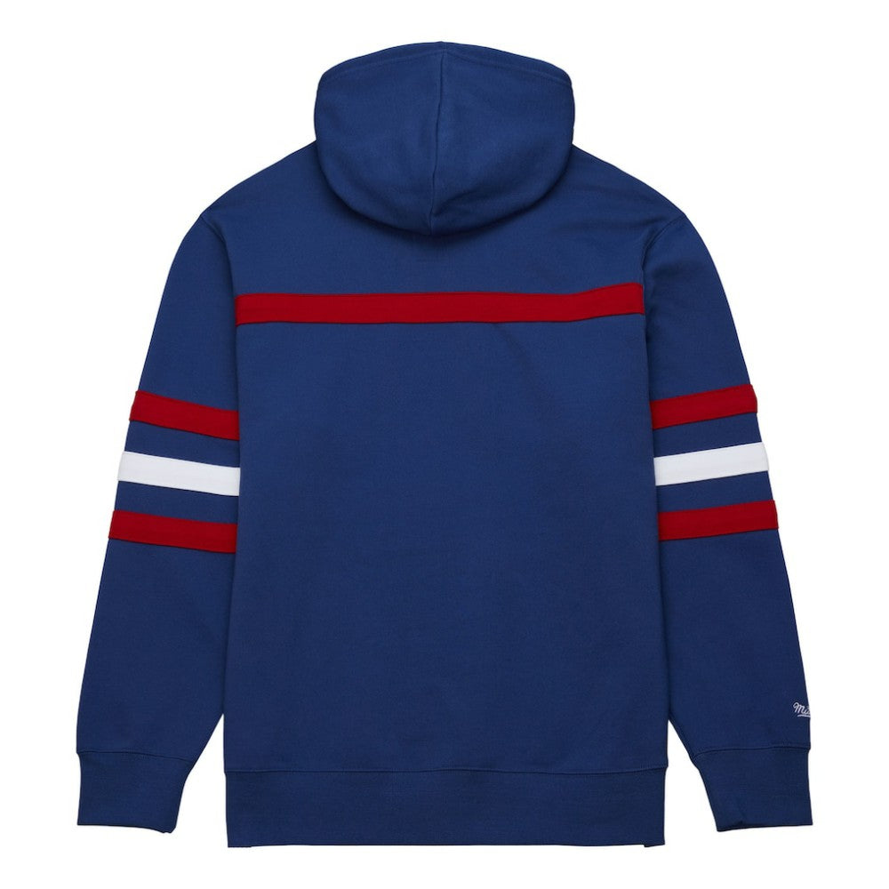 NHL Navy Montreal Canadiens Mitchell & Ness Head Coach Pullover Hoodie