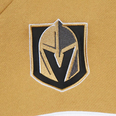 NHL Black/Gold Vegas Golden Knights Mitchell & Ness Head Coach Pullover Hoodie