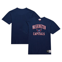 NHL Navy Washington Capitals Mitchell & Ness Legendary Slub T-Shirt