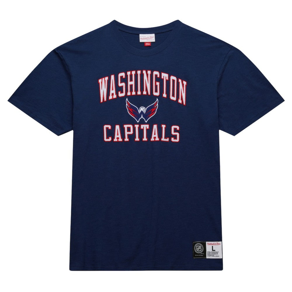 NHL Navy Washington Capitals Mitchell & Ness Legendary Slub T-Shirt