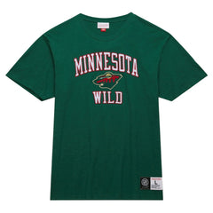 NHL Green Minnesota Wild Mitchell & Ness Legendary Slub T-Shirt