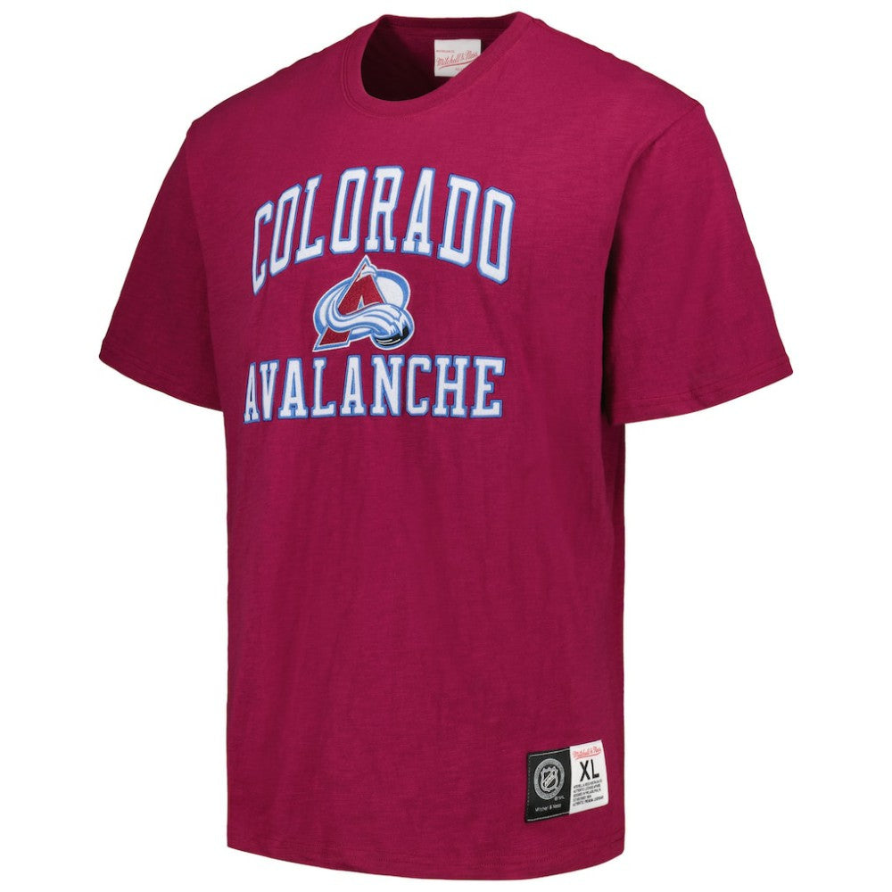 NHL Burgundy Colorado Avalanche Mitchell & Ness Legendary Slub T-Shirt