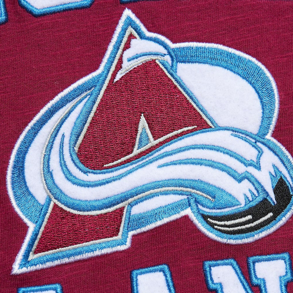 NHL Burgundy Colorado Avalanche Mitchell & Ness Legendary Slub T-Shirt