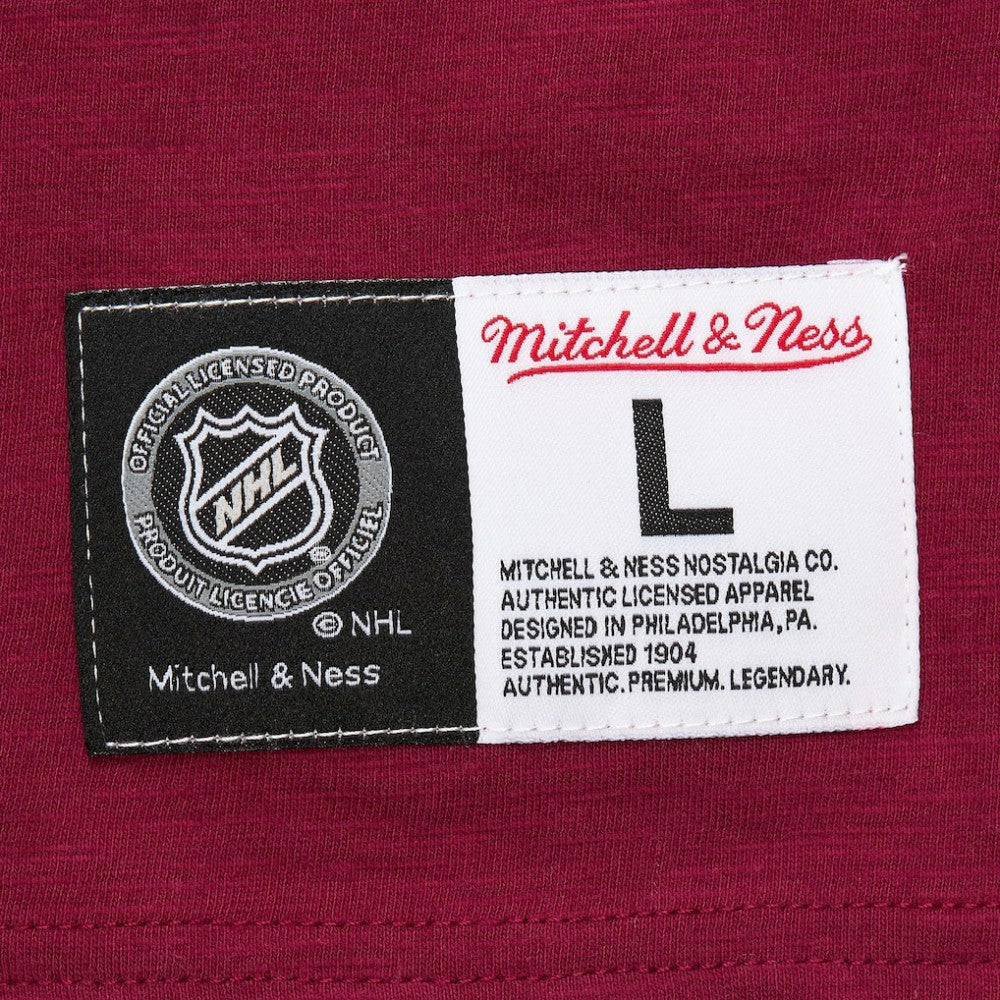NHL Burgundy Colorado Avalanche Mitchell & Ness Legendary Slub T-Shirt