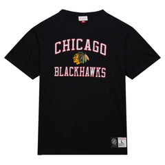 NHL Black Chicago Blackhawks Mitchell & Ness Legendary Slub T-Shirt