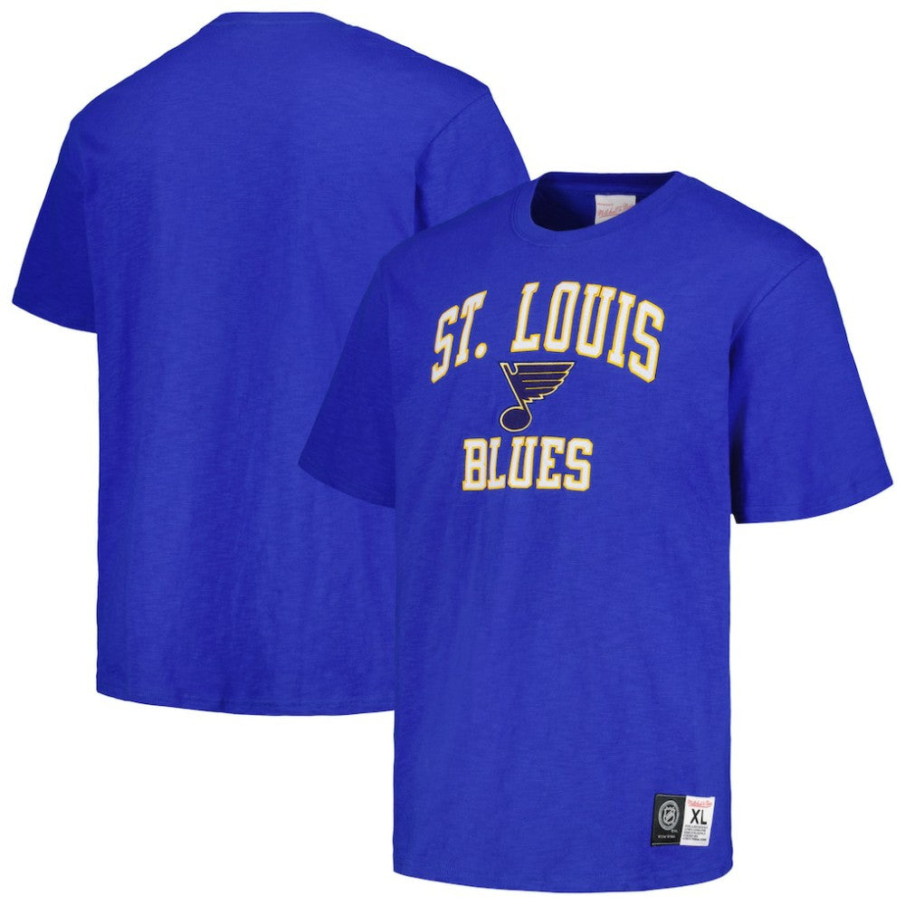 NHL Blue St. Louis Blues Mitchell & Ness Legendary Slub T-Shirt