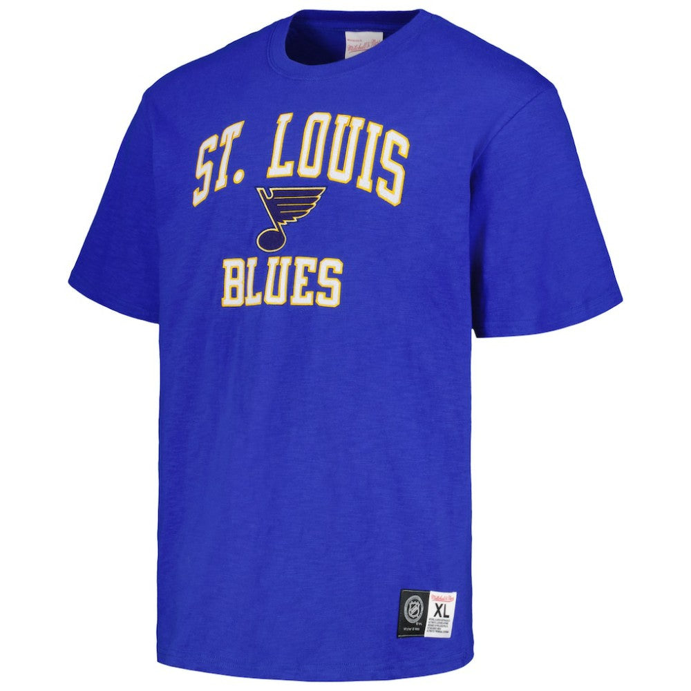 NHL Blue St. Louis Blues Mitchell & Ness Legendary Slub T-Shirt