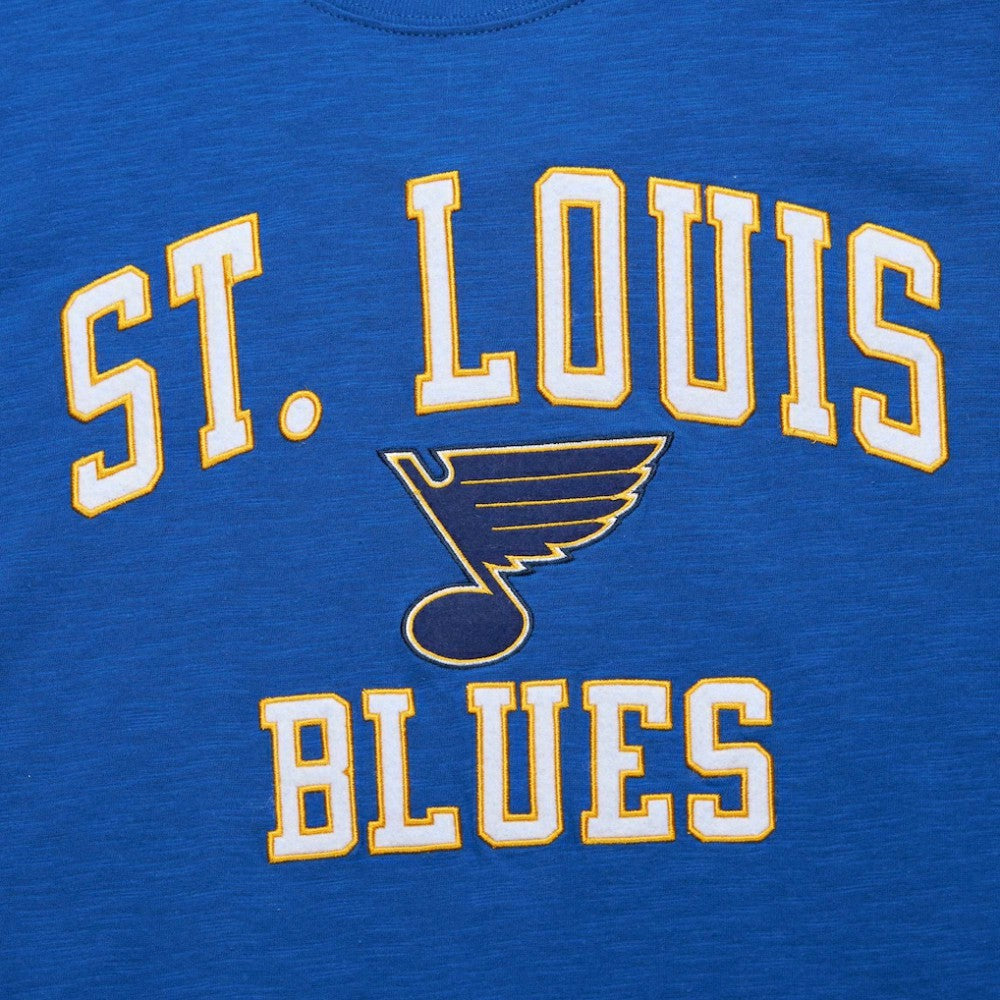 NHL Blue St. Louis Blues Mitchell & Ness Legendary Slub T-Shirt