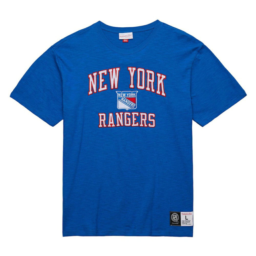 NHL Blue New York Rangers Mitchell & Ness Legendary Slub T-Shirt