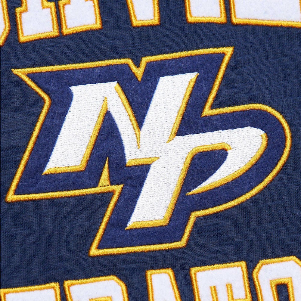 NHL Navy Nashville Predators Mitchell & Ness Legendary Slub T-Shirt