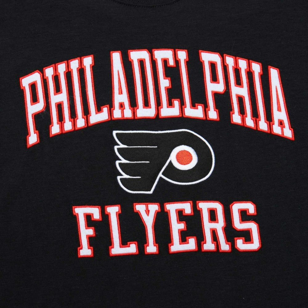 NHL Black Philadelphia Flyers Mitchell & Ness Legendary Slub T-Shirt