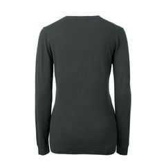 Cutter & Buck Women's Throwback Logo Lakemont Tri-Blend V-Neck Pullover Sweater - Atlanta Falcons