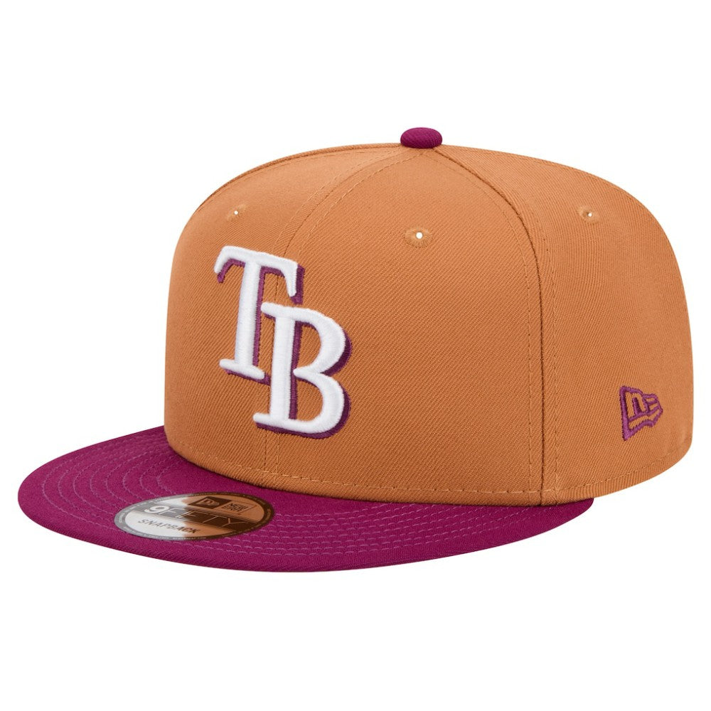 MLB Tampa Bay Rays New Era Color Pack Two-Tone 9FIFTY Snapback Hat