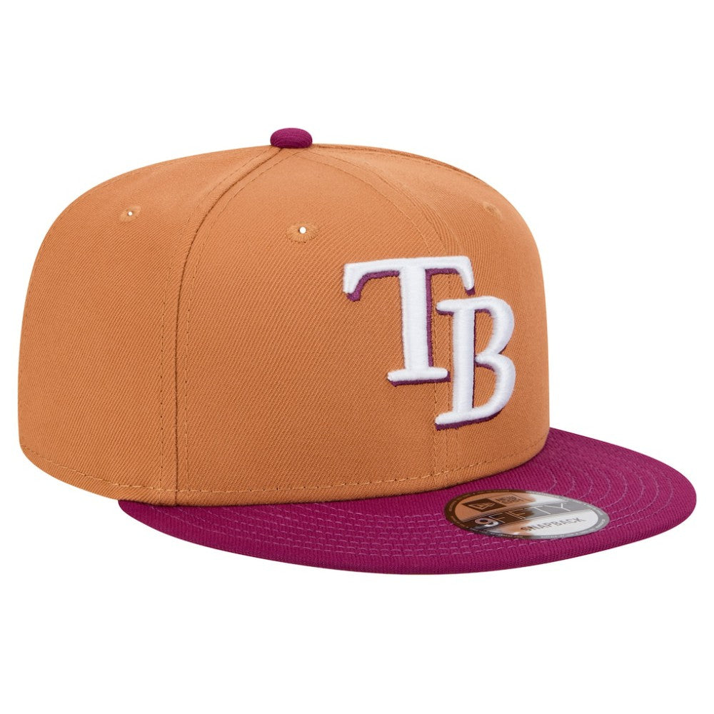 MLB Tampa Bay Rays New Era Color Pack Two-Tone 9FIFTY Snapback Hat