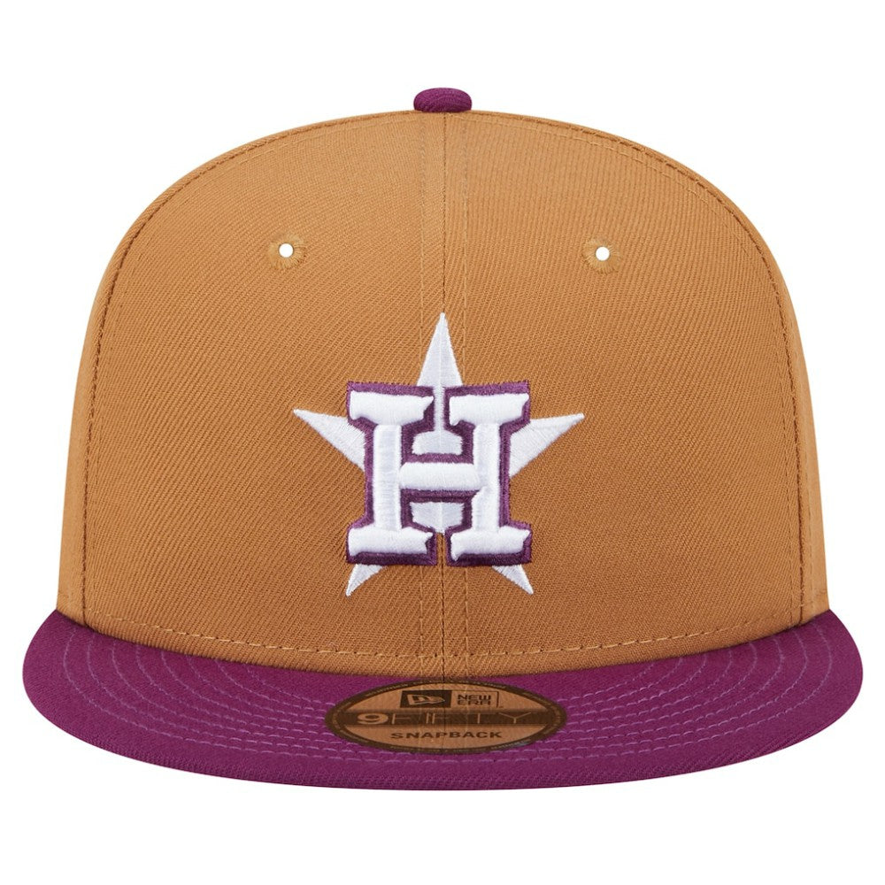 MLB Houston Astros New Era Color Pack Two-Tone 9FIFTY Snapback Hat