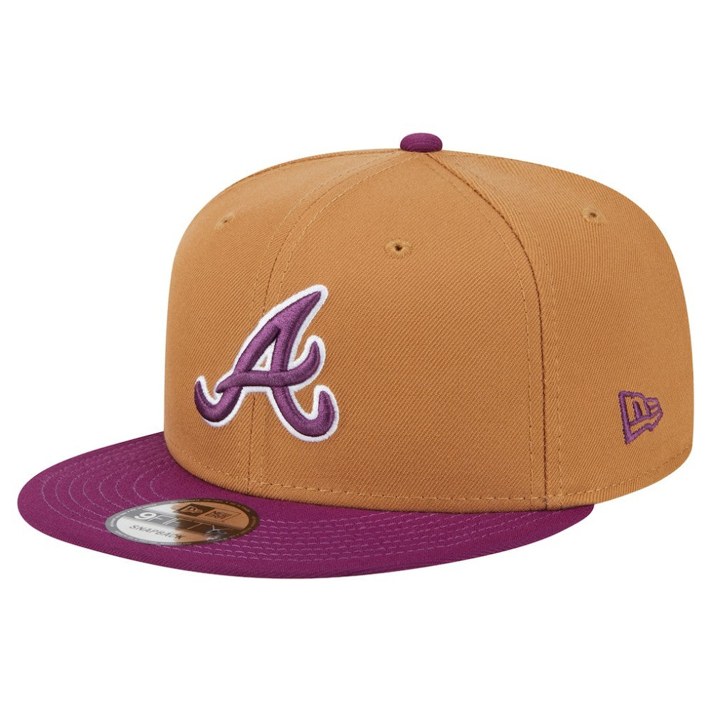 MLB Atlanta Braves New Era Color Pack Two-Tone 9FIFTY Snapback Hat