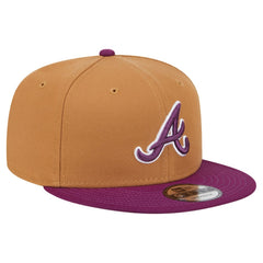 MLB Atlanta Braves New Era Color Pack Two-Tone 9FIFTY Snapback Hat