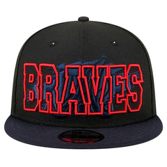 MLB Atlanta Braves New Era Splatter 9FIFTY Snapback Hat