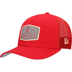MLB Los Angeles Angels New Era Labeled 9SEVENTY Stretch-Snap Adjustable Hat