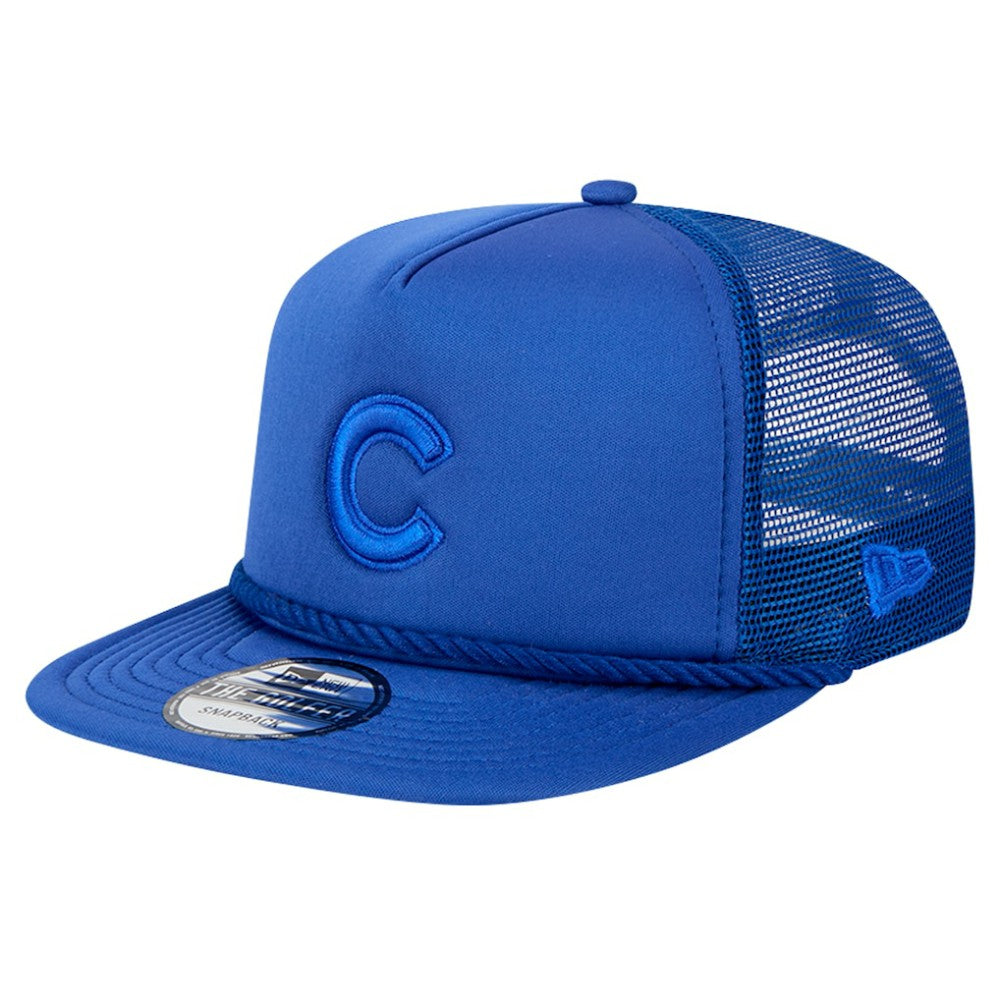 MLB Chicago Cubs New Era Tone Foam Meshback Golfer Snapback Hat