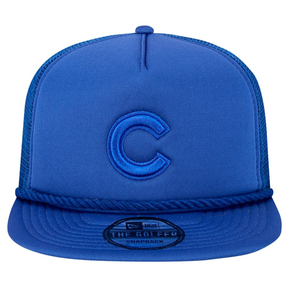 MLB Chicago Cubs New Era Tone Foam Meshback Golfer Snapback Hat