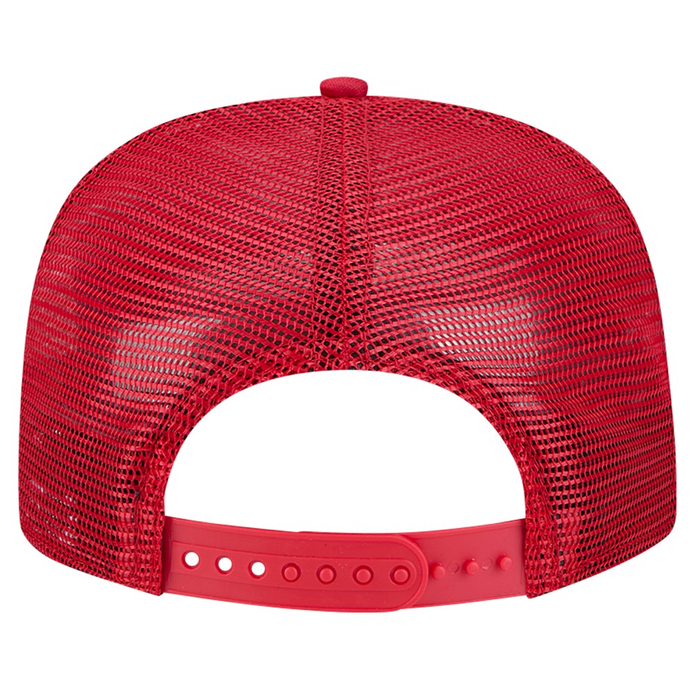 MLB Los Angeles Angels New Era Tone Foam Meshback Golfer Snapback Hat