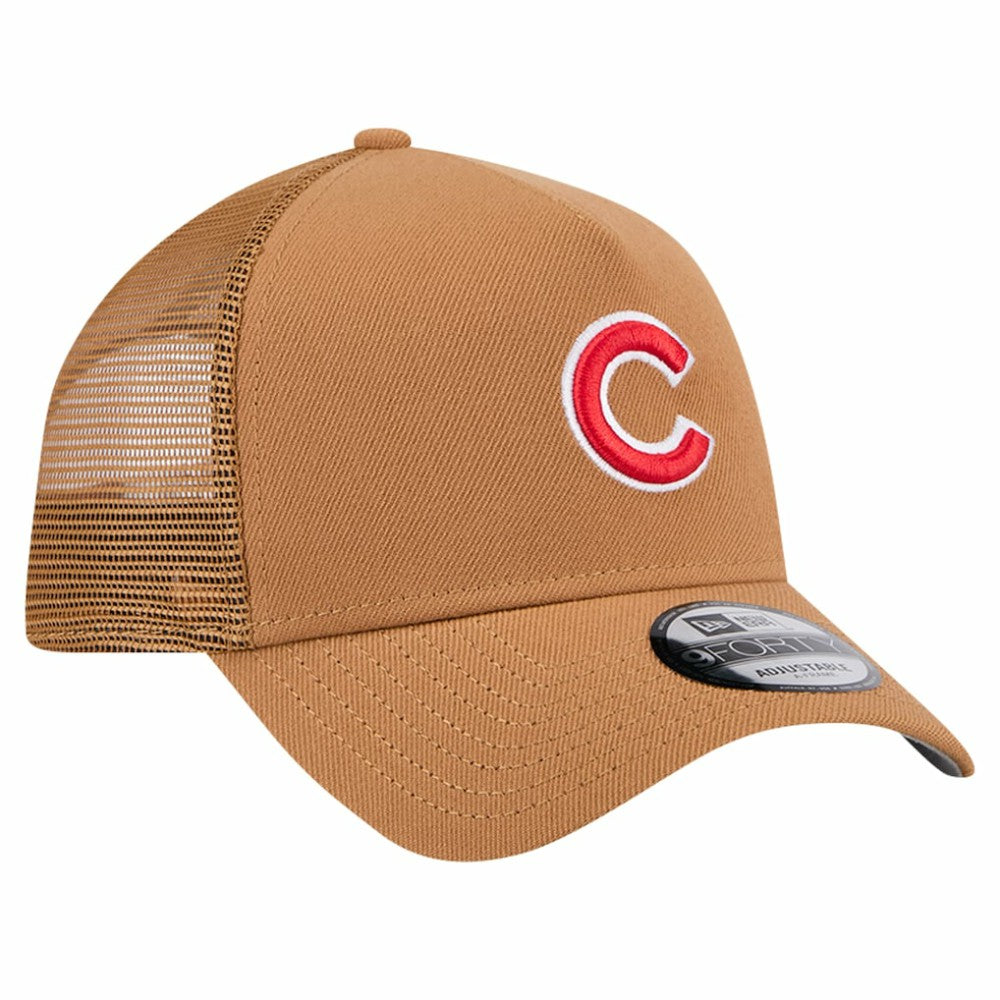 MLB Chicago Cubs New Era A-Frame Trucker 9FORTY Adjustable Hat