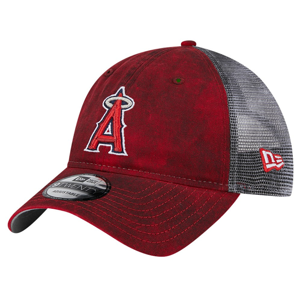 MLB Los Angeles Angels New Era Team Slick Trucker 9TWENTY Adjustable Hat