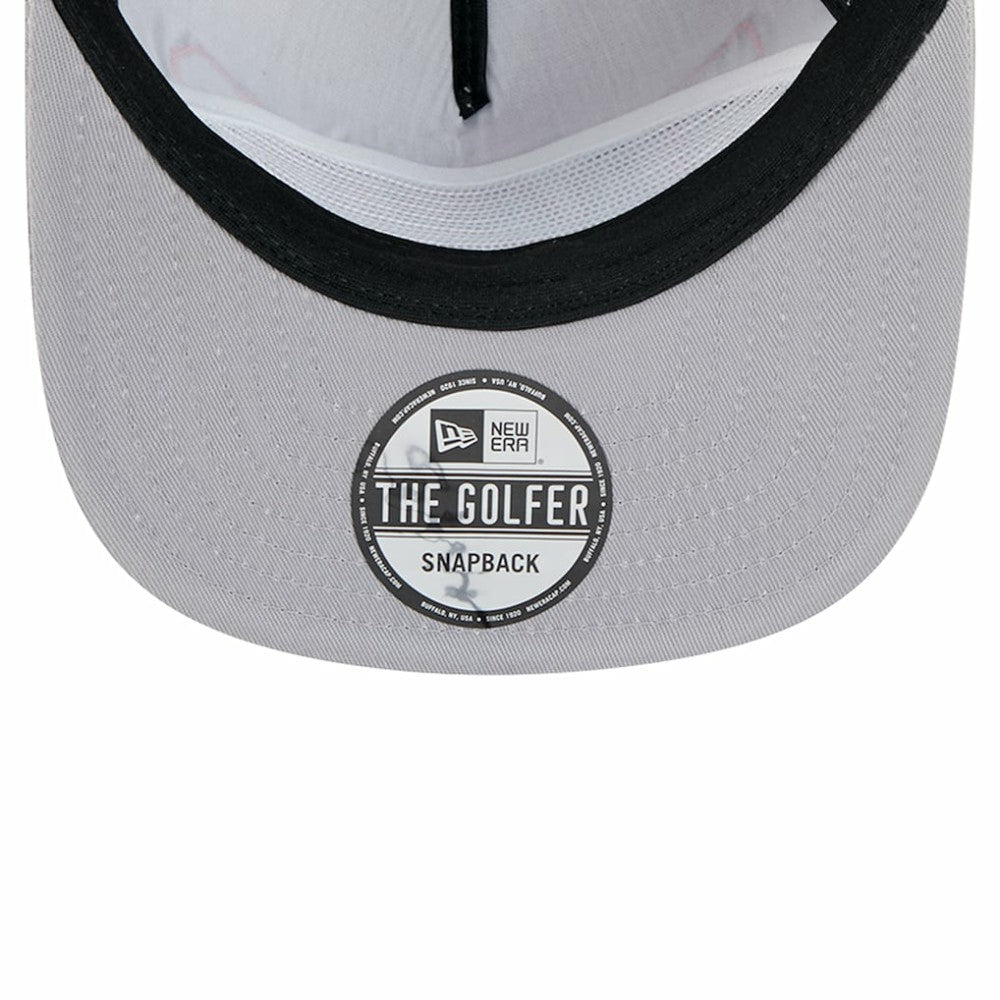 MLB New Era Atlanta Braves Gray Corduroy Golfer Snapback Hat