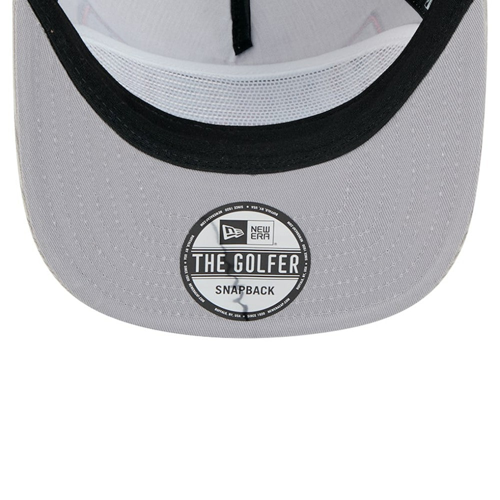 MLB New Era Boston Red Sox Gray Corduroy Golfer Snapback Hat