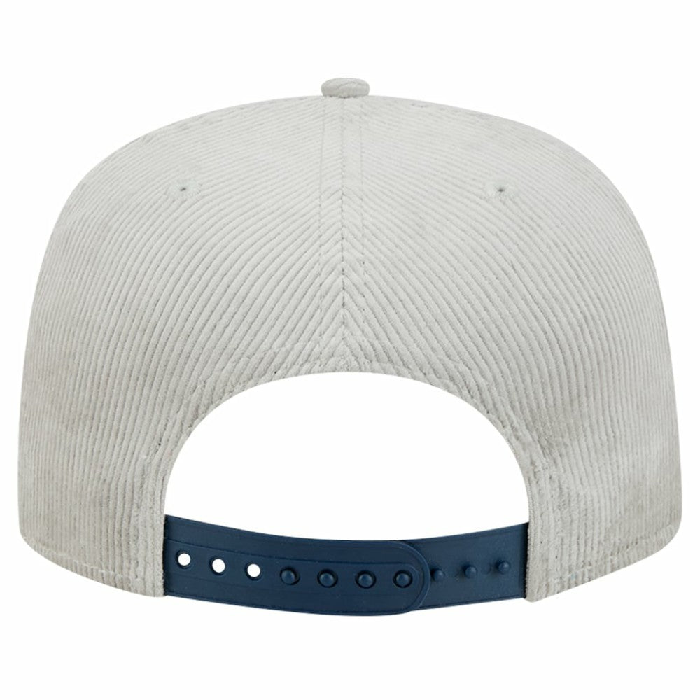 MLB New Era Detroit Tigers Gray Corduroy Golfer Snapback Hat