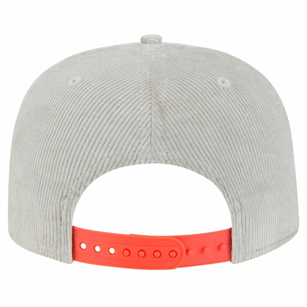 MLB New Era New York Mets Gray Corduroy Golfer Snapback Hat