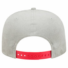 MLB New Era Philadelphia Phillies Gray Corduroy Golfer Snapback Hat
