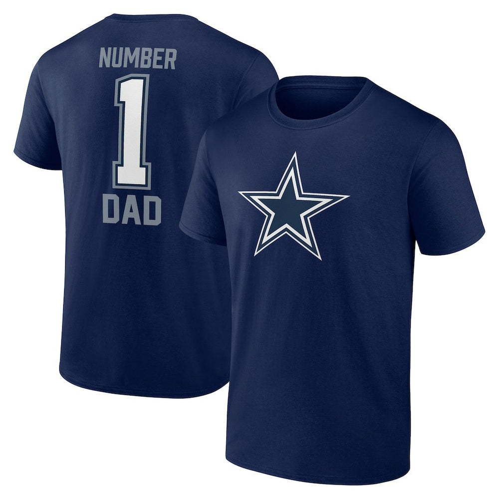 #1 Dad T-Shirt - Dallas Cowboys