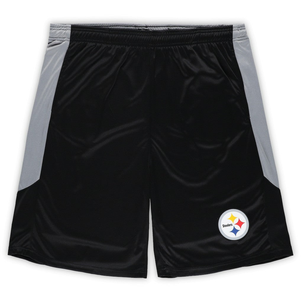 Big & Tall Team Logo Shorts - Pittsburgh Steelers