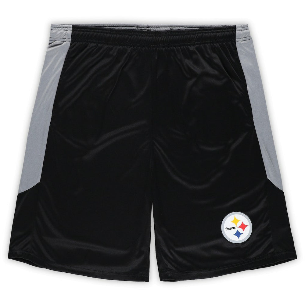 Big & Tall Team Logo Shorts - Pittsburgh Steelers