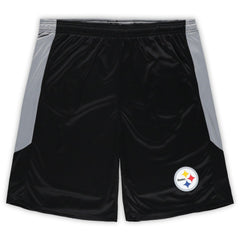 Big & Tall Team Logo Shorts - Pittsburgh Steelers