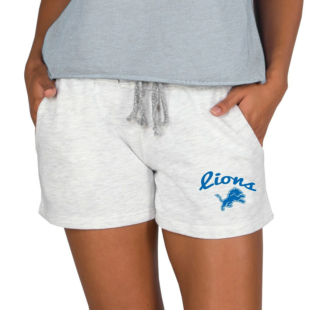 Concepts Sport Women's Mainstream Terry Lounge Shorts - Detroit Lions