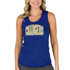 Concepts Sport Women's Marathon Racer Back Tank Top - Los Angeles Chargers