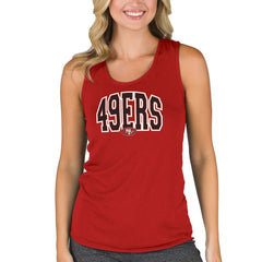 Concepts Sport Women's Marathon Racer Back Tank Top - San Francisco 49ers