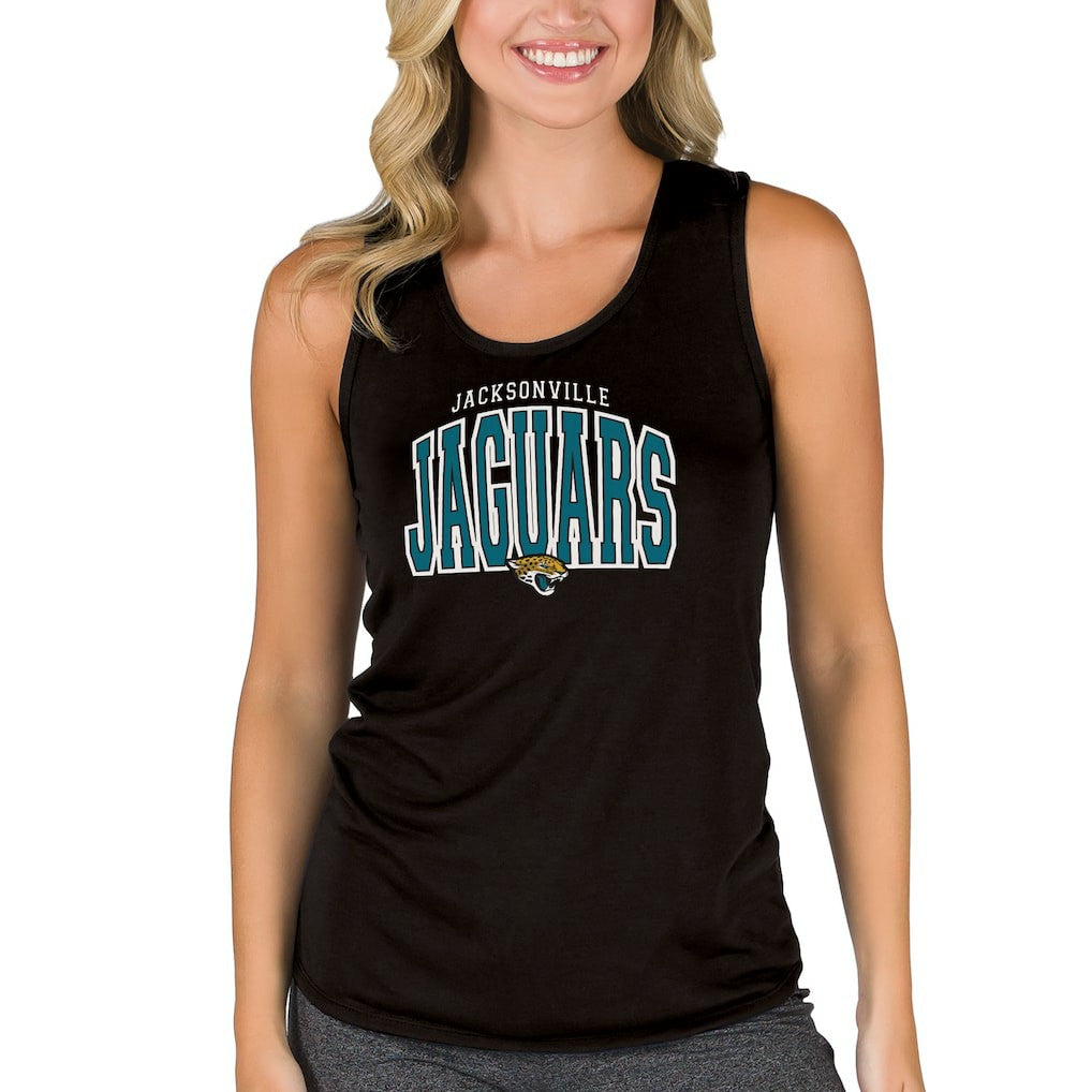 Concepts Sport Women's Marathon Racer Back Tank Top - Jacksonville Jaguars