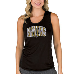 Concepts Sport Women's Marathon Racer Back Tank Top - Baltimore Ravens