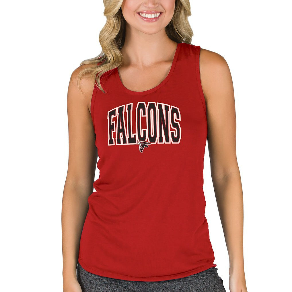 Concepts Sport Women's Marathon Racer Back Tank Top - Atlanta Falcons