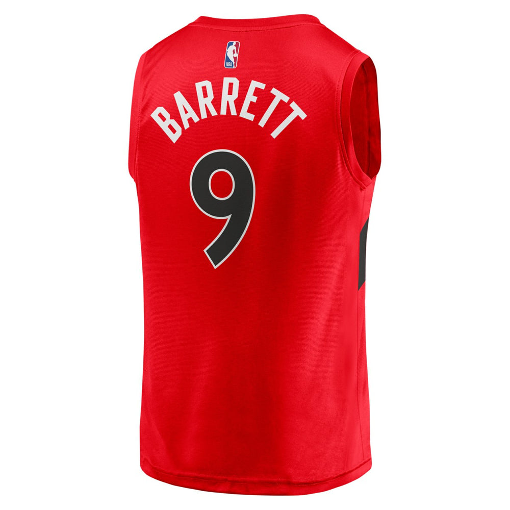 NBA RJ Barrett Toronto Raptors Youth Fast Break Player Jersey