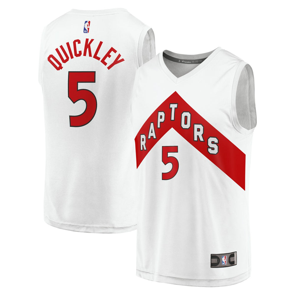 NBA Immanuel Quickley Toronto Raptors Youth Fast Break Player Jersey