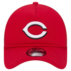 MLB Cincinnati Reds New Era 9FORTY A-Frame Trucker Adjustable Hat