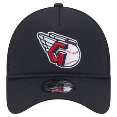 MLB Cleveland Guardians New Era 9FORTY A-Frame Trucker Adjustable Hat