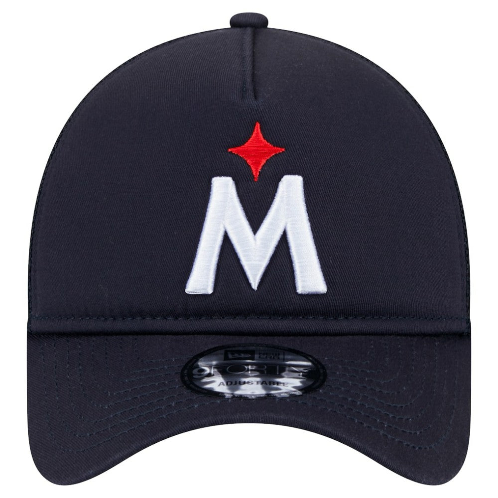 MLB Minnesota Twins New Era 9FORTY A-Frame Trucker Adjustable Hat