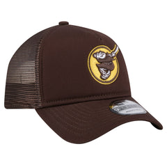 MLB San Diego Padres New Era 9FORTY A-Frame Trucker Adjustable Hat